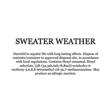 Load image into Gallery viewer, Sweater Weather Wax Melt
